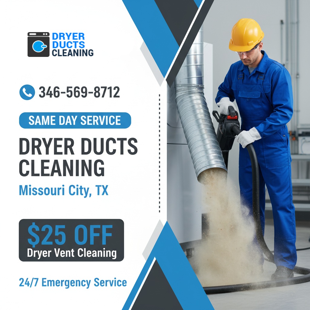 Missouri City Dryer Duct Cleaning TX
